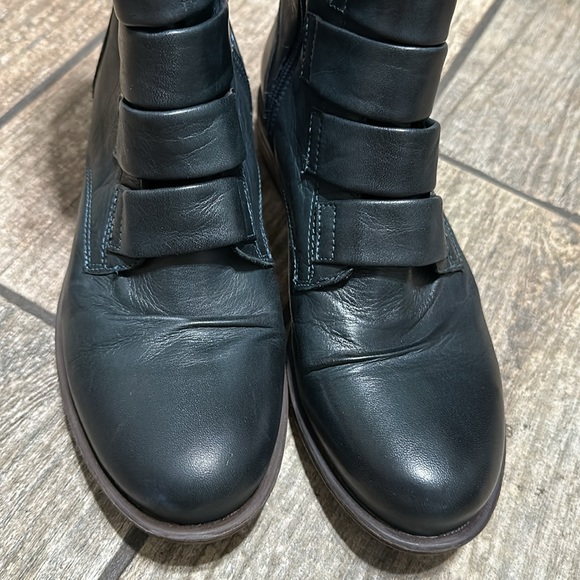 Miz Mooz Women’s 36 Leighton Leather‎ Boots in Ocean - Picture 4 of 16